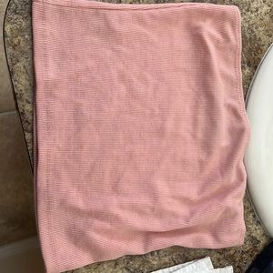 Pink tube top